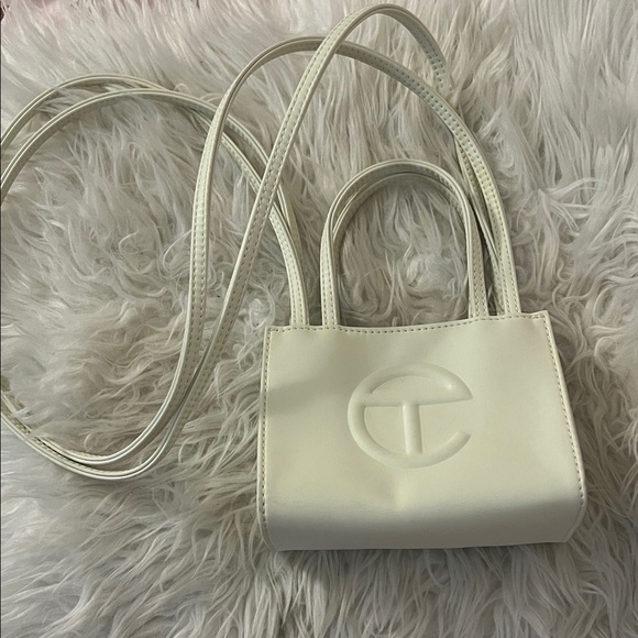 Telfar Handbags - Telfar Ivory Mini Bag